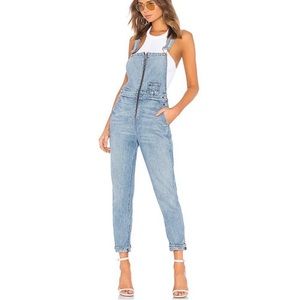 Lovers And Friends Carson Overall in Maddox Denim Size Medium
